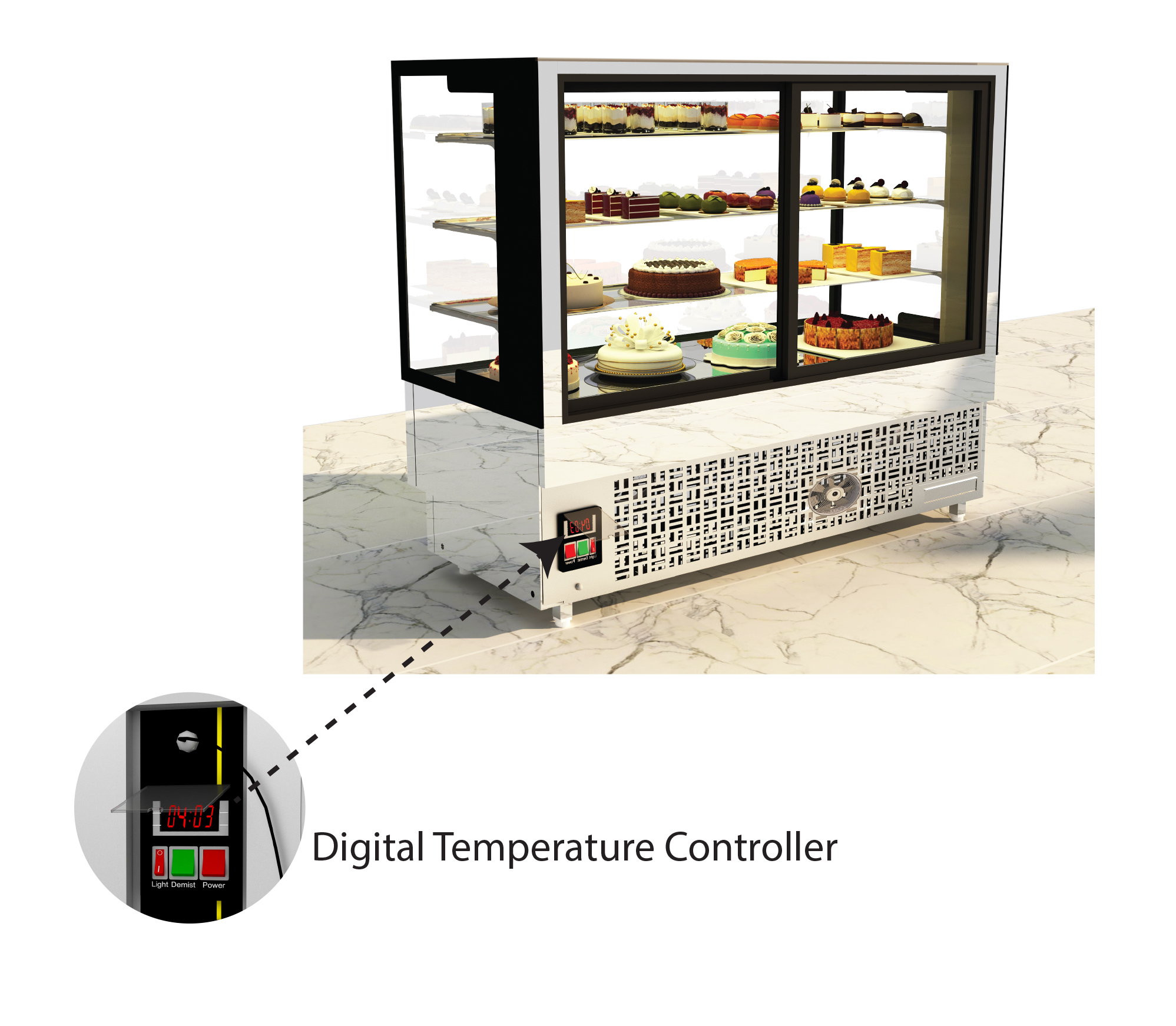 Digital Temperature Controller | Display Counter