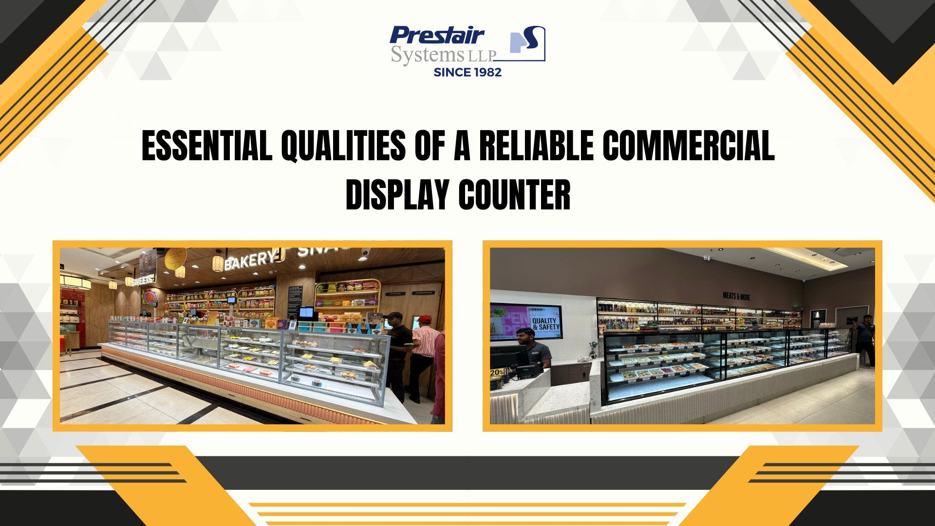 Commercial Display Counter