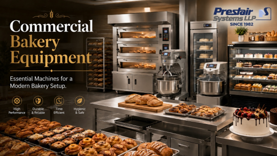 Commercial Bakery Equipment: Essential Machines for a Modern Bakery Setup